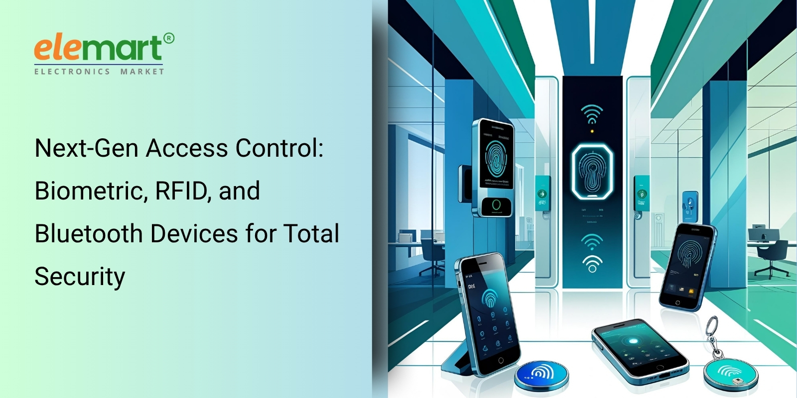 Next-Gen Access Control: Biometric, RFID, and Bluetooth Devices for Total Security