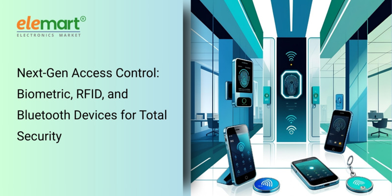 Next-Gen Access Control: Biometric, RFID, and Bluetooth Devices for Total Security