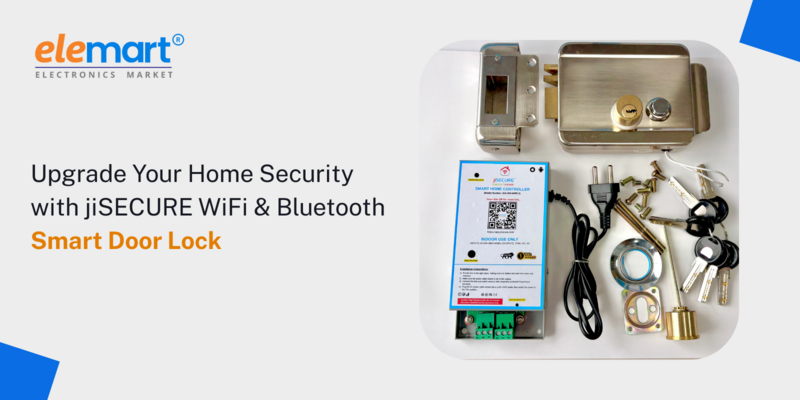 Upgrade Your Home Security with jiSECURE WiFi & Bluetooth Smart Door Lock