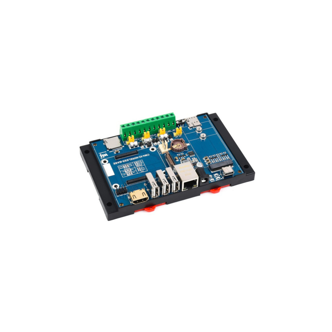 Industrial IoT Wireless Expansion Board with SIM7600G-H-PCIE 4G Module for Raspberry Pi Compute Module 4