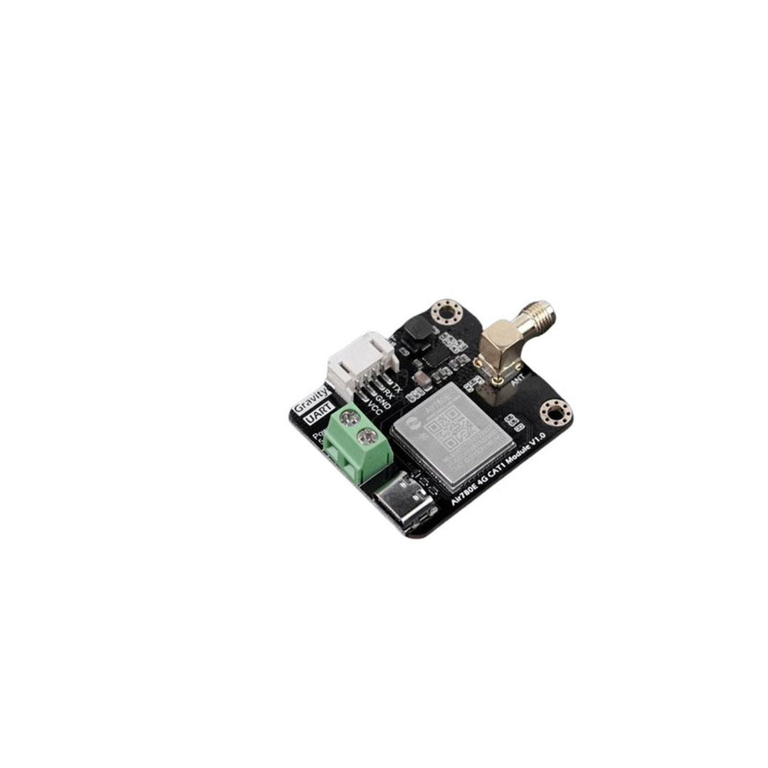 Gravity: Air780E 4G IoT CAT1 Communication Module For China, India, SEA (Raspberry Pi / LattePanda Compatible)