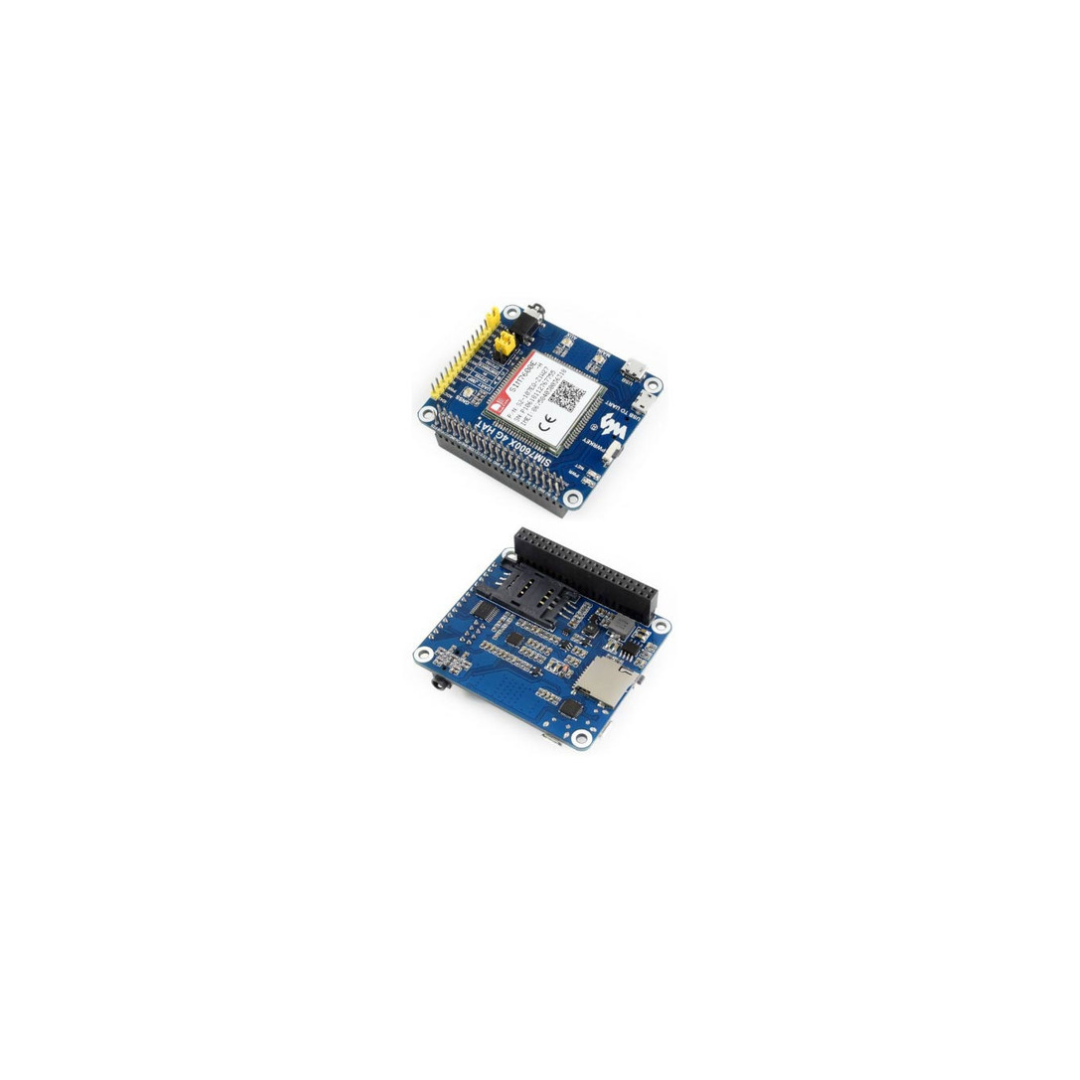 4G/3G/2G/GSM/GPRS/GNSS HAT for Raspberry Pi, LTE CAT4, SIM7600E-H