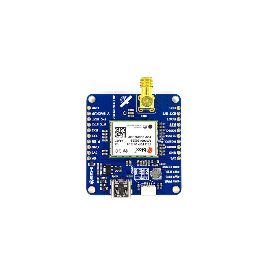 7Semi ZED-F9P Dual-band GNSS RTK SMA Modem