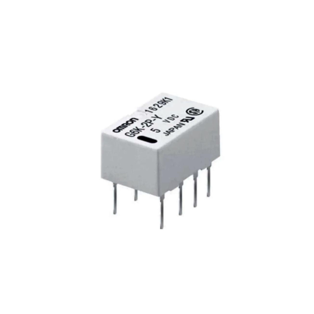 G6K-2P-DC5 - 2.54 DPDT 5VDCTelecom Relay 2 Form C