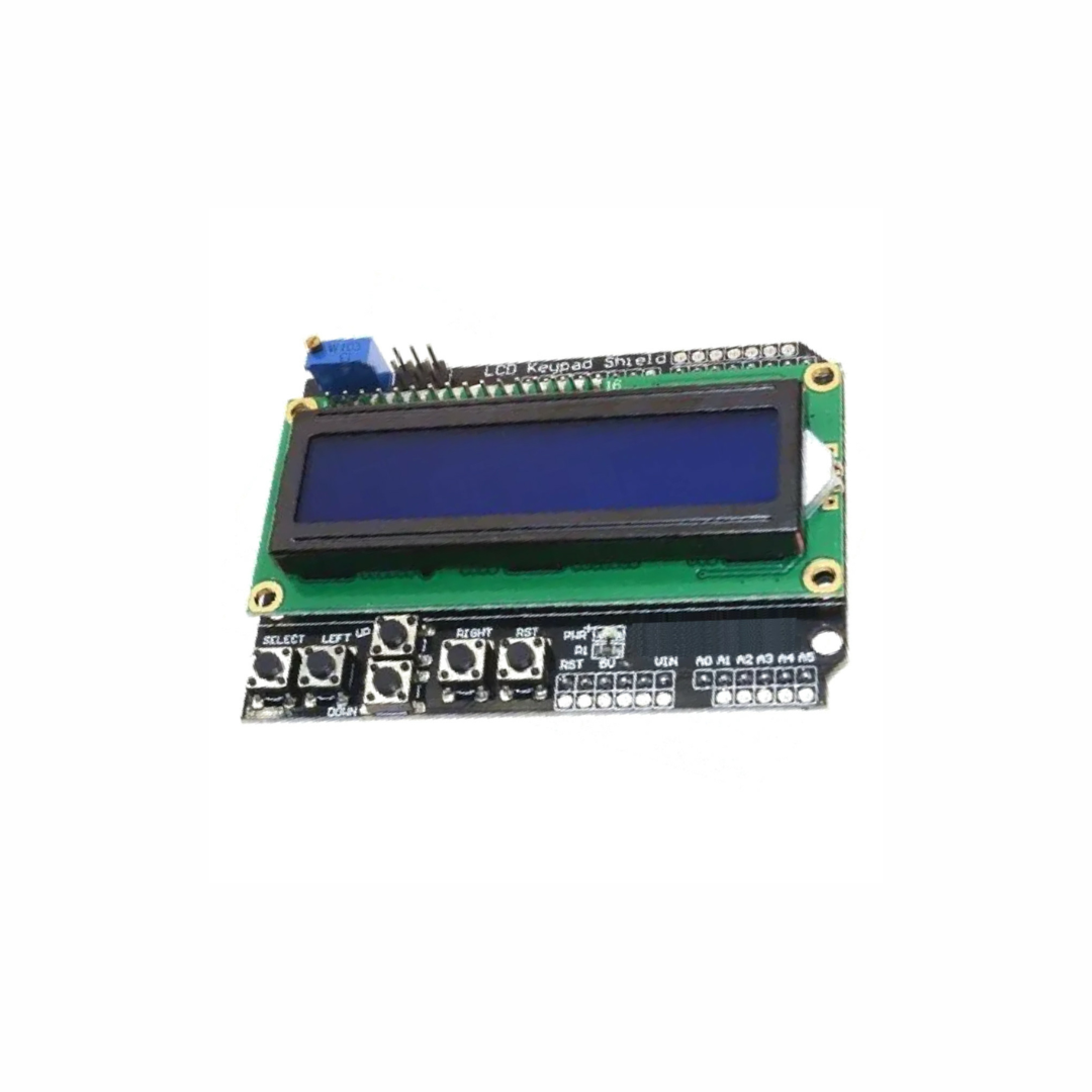 1602 LCD Keypad Shield Blue Backlight for Arduino