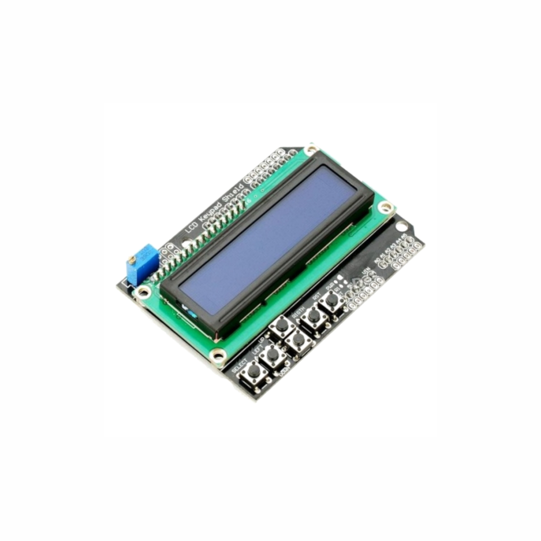 1602 LCD Keypad Shield Blue Backlight for Arduino