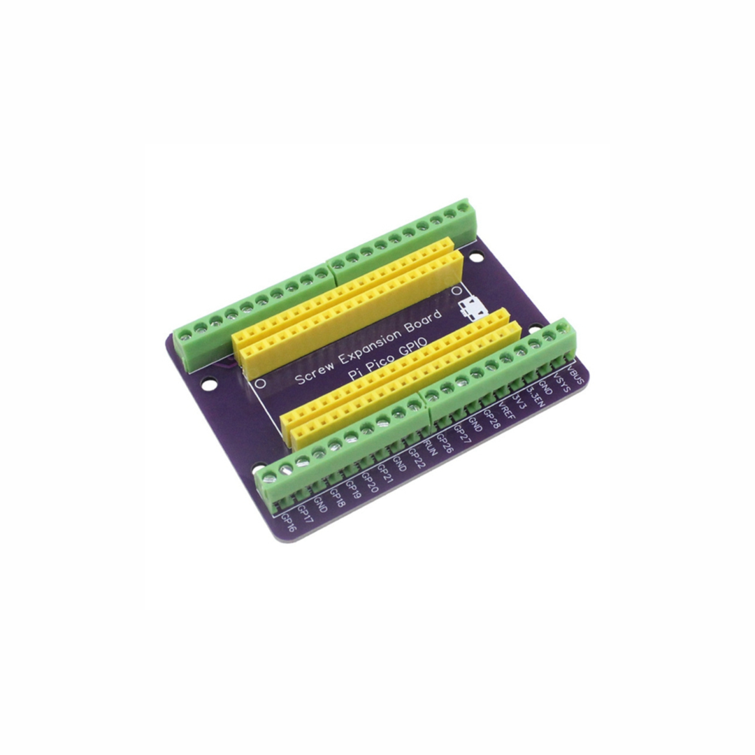 Raspberry Pi Pico Expansion Board Screw Terminal GPIO Interface