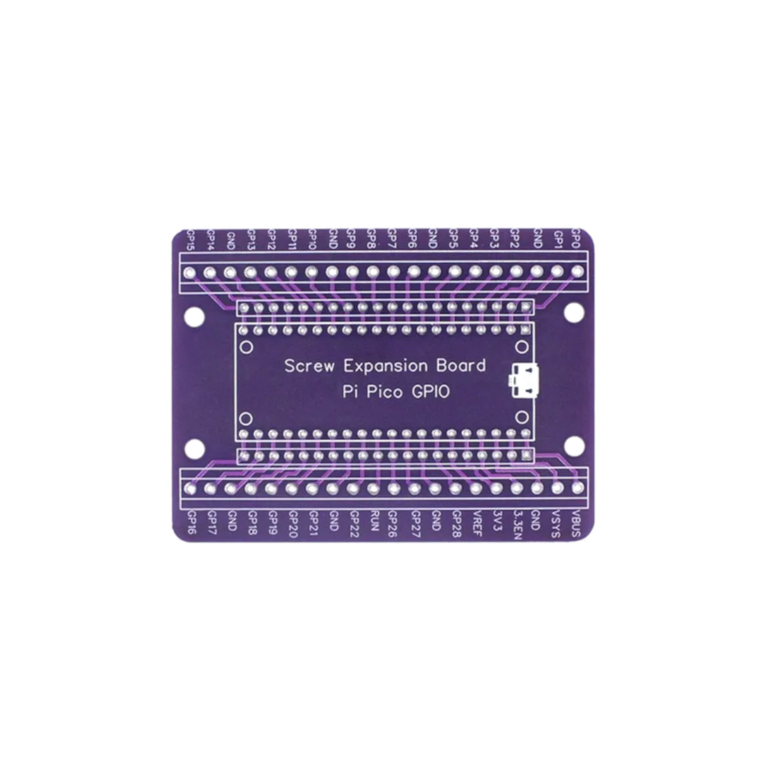 Raspberry Pi Pico Expansion Board Screw Terminal GPIO Interface