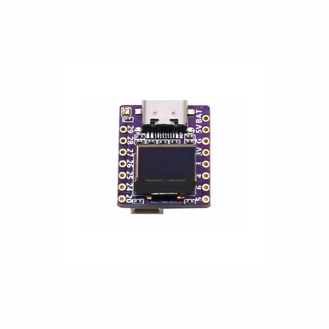 Raspberry Pi RP2040 with 0.42 OLED Development Board RP2040-0.42LCD