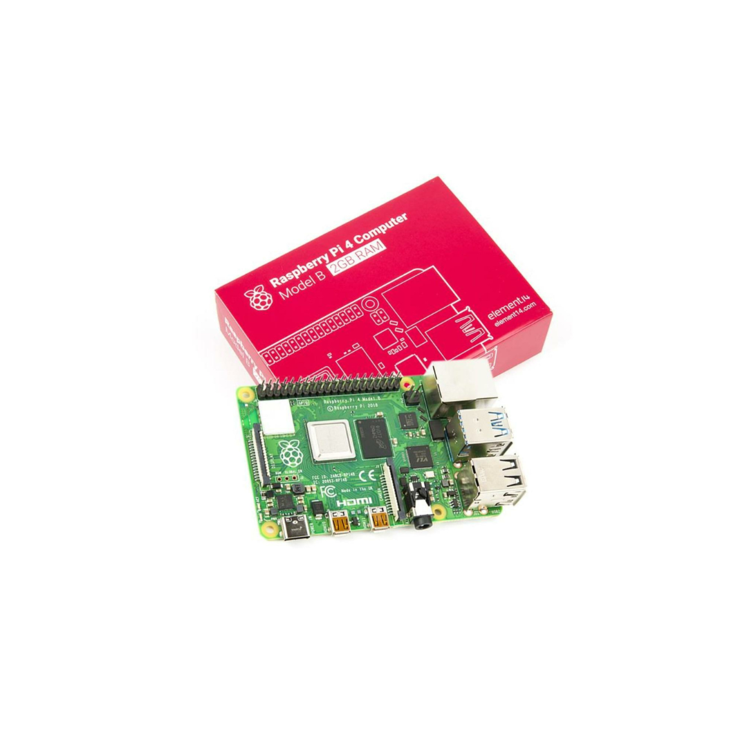 Raspberry Pi 4 Model B with 2 GB RAM