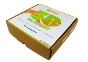 Orange PLA+ 1.75mm 3D Printing Filament 1kg-White