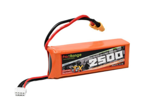 Pro-Range 11.1V 2500mAh 3C 3S (TX) Lithium Polymer Battery Pack