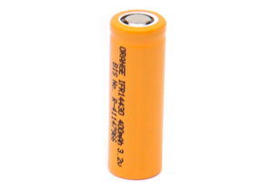Orange A Grade IFR14430 3.2V 400mAh 3C LiFePO4 Battery