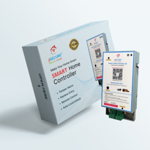 jiSECURE Smart Home Controller | WiFi and BLE Wireless Inching Relay Monetary | AC 220V Input Smart Home App Compatible With Android and iOS