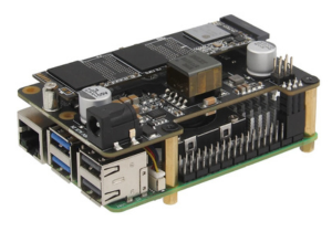 Geekworm X1012 PCIe to NVMe+POE Shield for Raspberry Pi 5