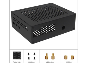 Geekworm X1011-C1 Metal Case for Raspberry Pi 5 X1011 Shield