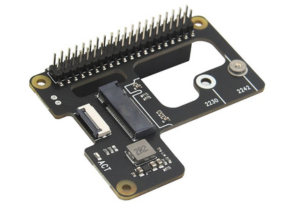 Geekworm X1000 PCIe to M.2 Key-M NVMe SSD PIP TOP for Raspberry Pi 5
