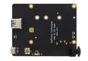Geekworm X873 V2.0 M.2 NVME SSD Storage Expansion Board for Raspberry Pi 4