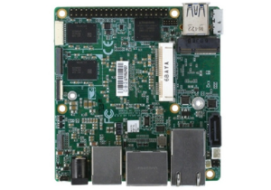 AAEON UP SQUARED Single Board computer with Intel N3350 (F1) 2GB DDR4, 32GB eMMC. Rev A1. 0
