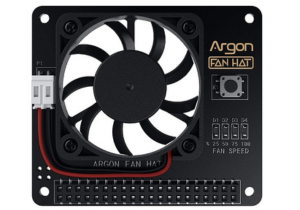 Argon Fan HAT for Raspberry Pi 4, 3B,3 B+, Includes 40mm Fan