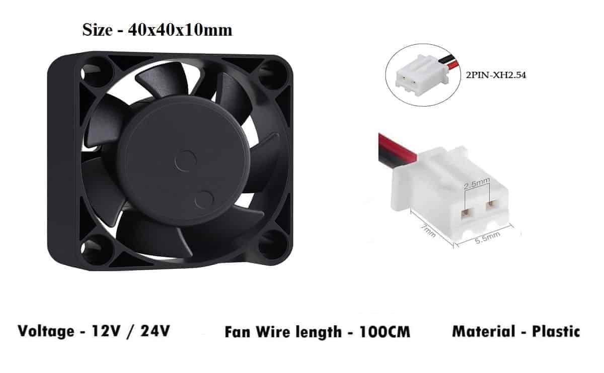 12V 4010 Cooling Fan for 3D Printer