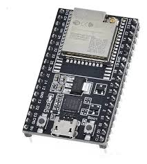 Black ESP32-DEVKITC Development Board Backboard