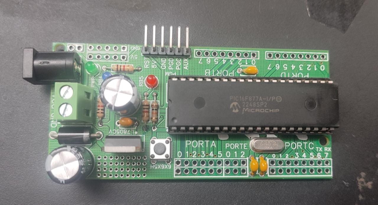 PCB for 40 Pin PIC Development Board