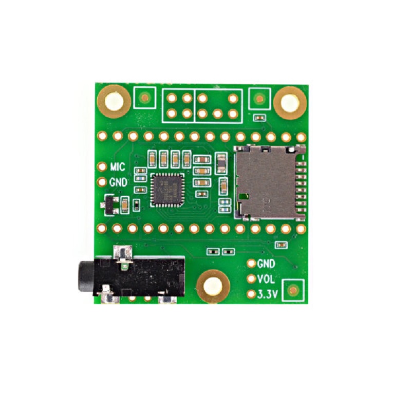 TEENSY4-AUDIO Audio Board for Use With Teensy 4.0 – 4.1, (Rev D)
