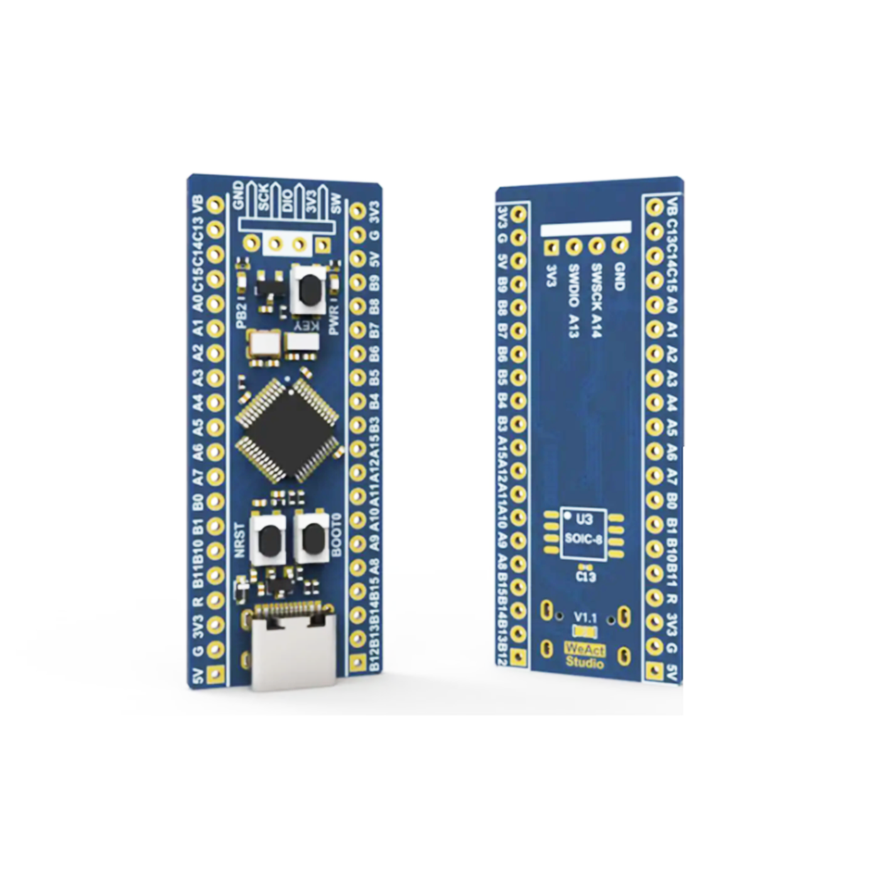 WeAct Studio BlueBill Plus Learning Board GD32F103CBT6 Instead of STM32F103C8T6