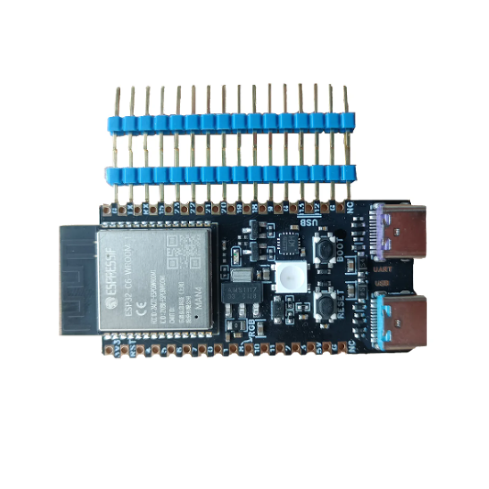 WeAct Studio ESP32-C6-A-N4 Development Board ESP32C6 Minimum System Board ESP32 Core RISC-V Espressif IoT WiFi6 Bluetooth Zigbee