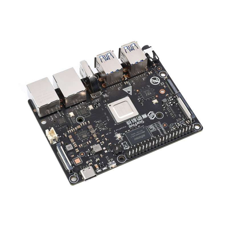 VisionFive2 RISC-V Single Board Computer, StarFive JH7110 Processor with Integrated 3D GPU, base on Linux, 4GB RAM