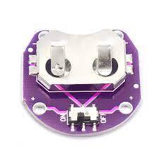 LilyPad Coin Cell Battery Holder CR2032 Battery Module