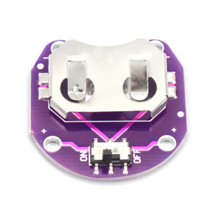 LilyPad Coin Cell Battery Holder CR2032 Battery Module