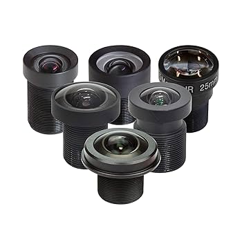 Arducam 120 Degree Wide Angle 1/2.3inch M12 Lens with Lens Adapter for Raspberry Pi High Quality Camera