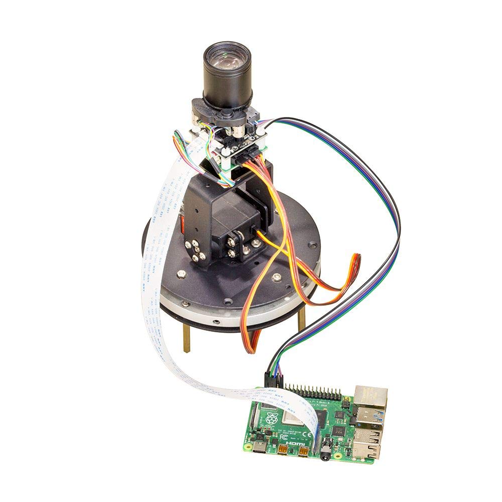 Arducam 5MP 1080p Pan Tilt Zoom PTZ Camera for Raspberry Pi 4/3B+/3
