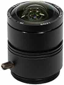 Arducam LN051 CS Lens for Raspberry Pi HQ Camera, 120 Degree UltraWide Angle CS-Mount Lens, 3.2mm Focal Length with Manual Focus