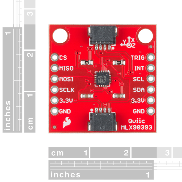 SparkFun SEN-14571 MLX90393 Triple Axis Magnetometer Breakout Board