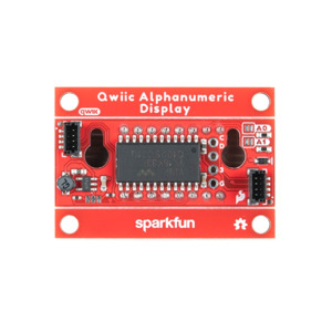 SparkFun COM-18566 Qwiic Alphanumeric Display – Green