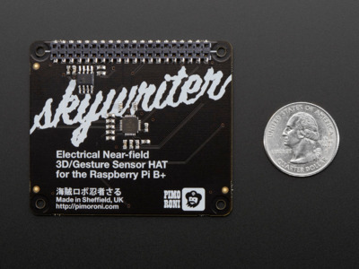 Pimoroni Skywriter HAT – 3D Gesture Sensor for Raspberry Pi RoHS Compliant
