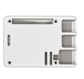 EDATEC Raspberry Pi5 Passive Cooling CNC Box, silver