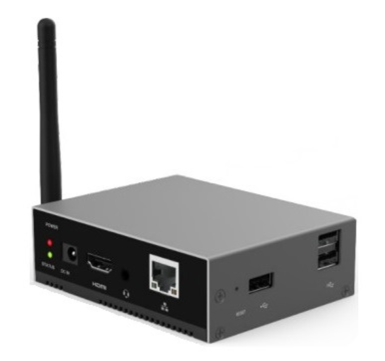 EDATEC ED-IPC2010-1208 Computer for industrial application scenarios based on Raspberry Pi CM4 CM4102008, 2 GB RAM & 8 GB eMMC with wireless