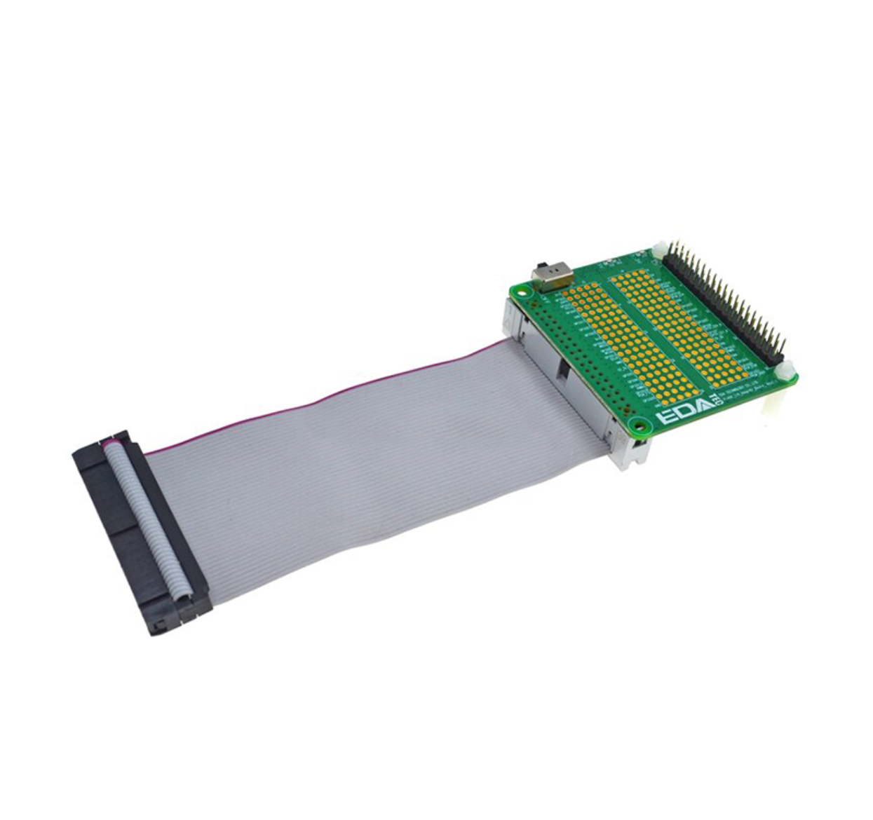 EDATEC 40pin I/O Protector for Pi400, Grey Cable