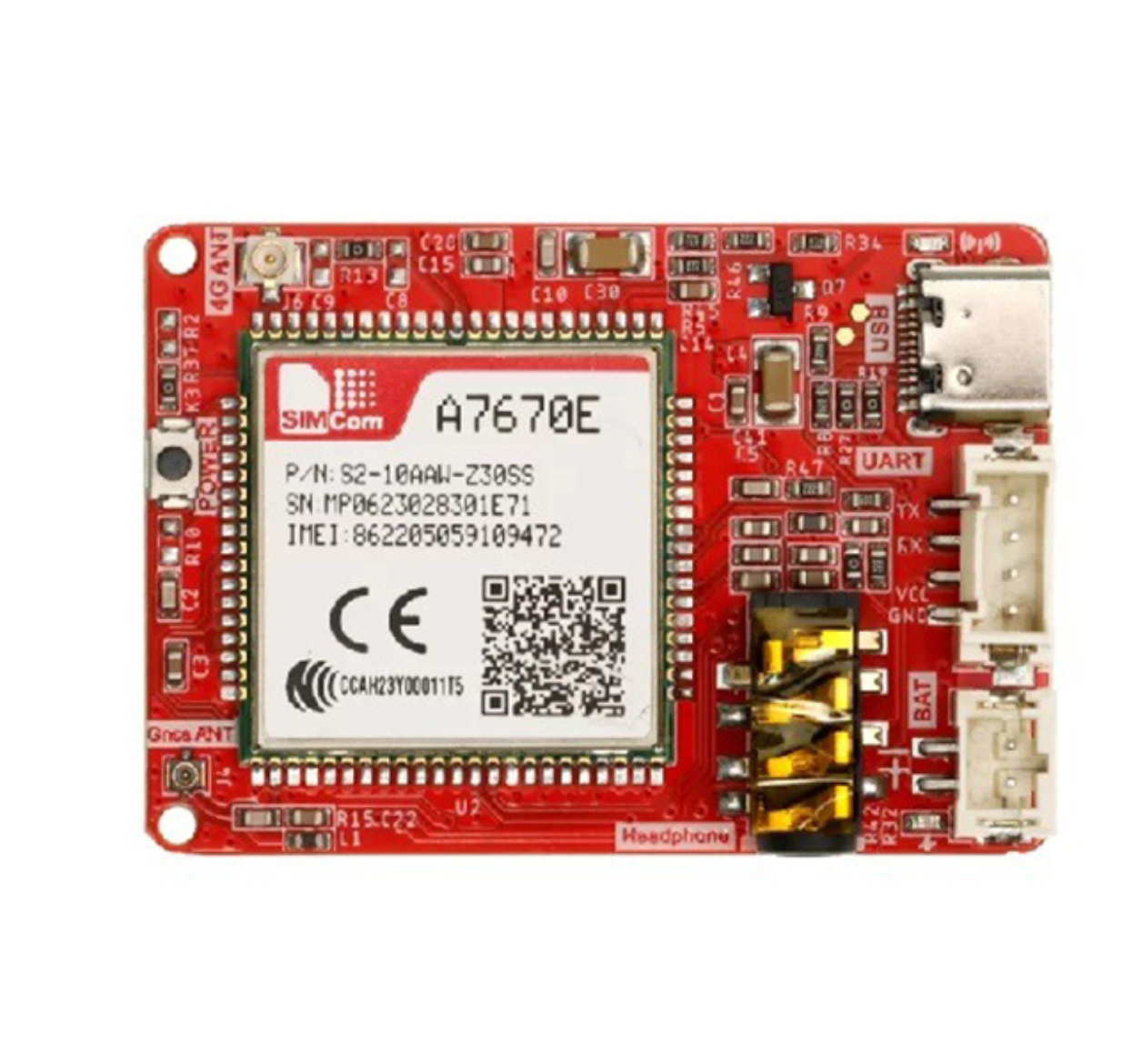 ELECROW Crowtail-4G SIM A7670E Module GPS Breakout Board support GPS/GLONASS/BDS