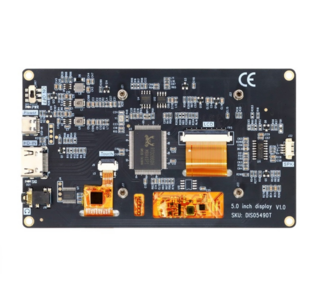 ELECROW 5.0 Inch Display for Raspberry Pi Compatible with Jetson Nano, Beaglebone