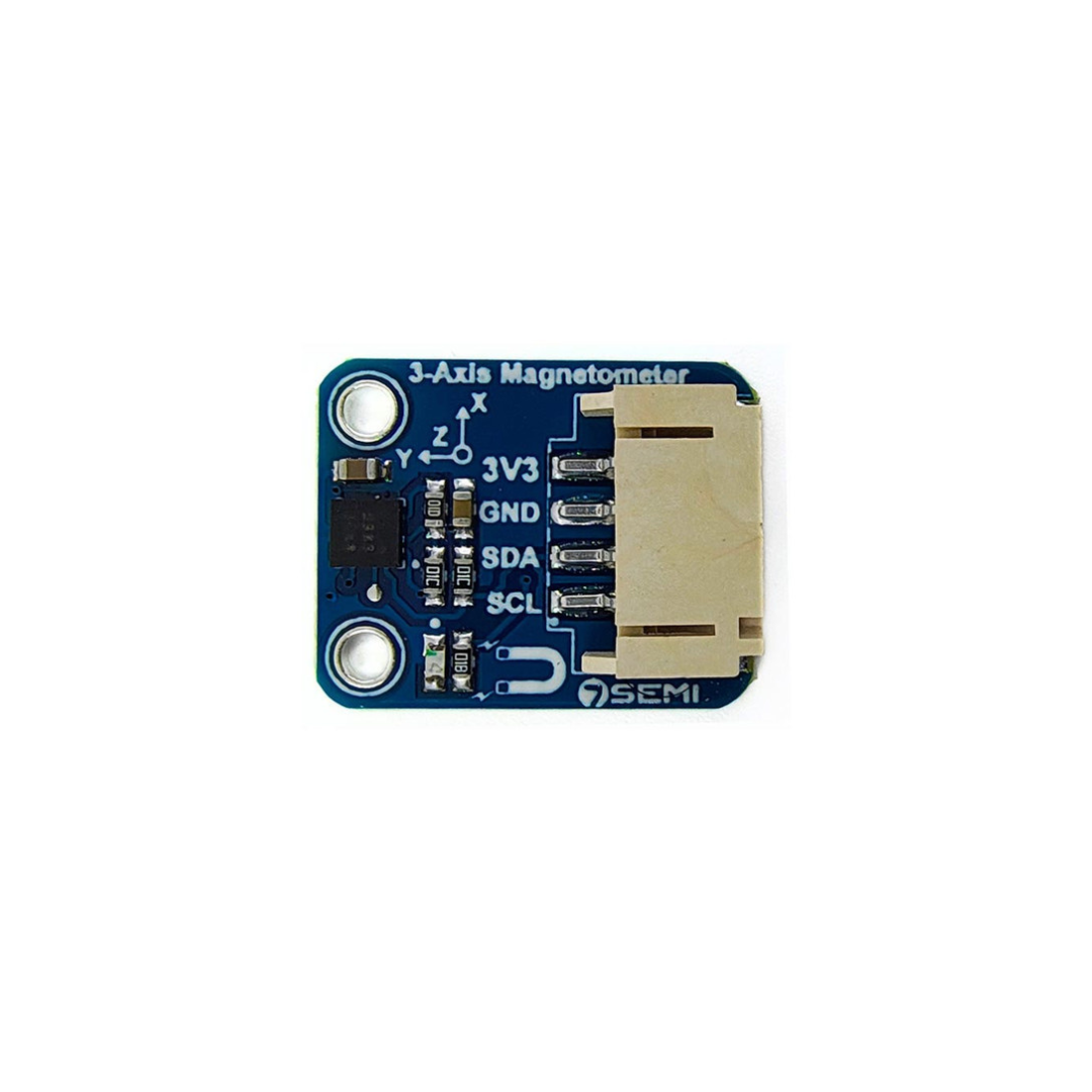 7Semi MMC5983MA mini Magnetometer Breakout, 3-axis Magnetic Sensor