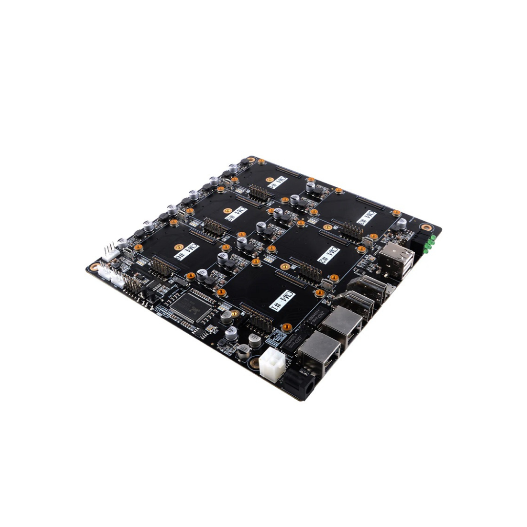 DeskPi Super6C Cluster Mini-ITX board for Raspberry Pi CM4 & CM5