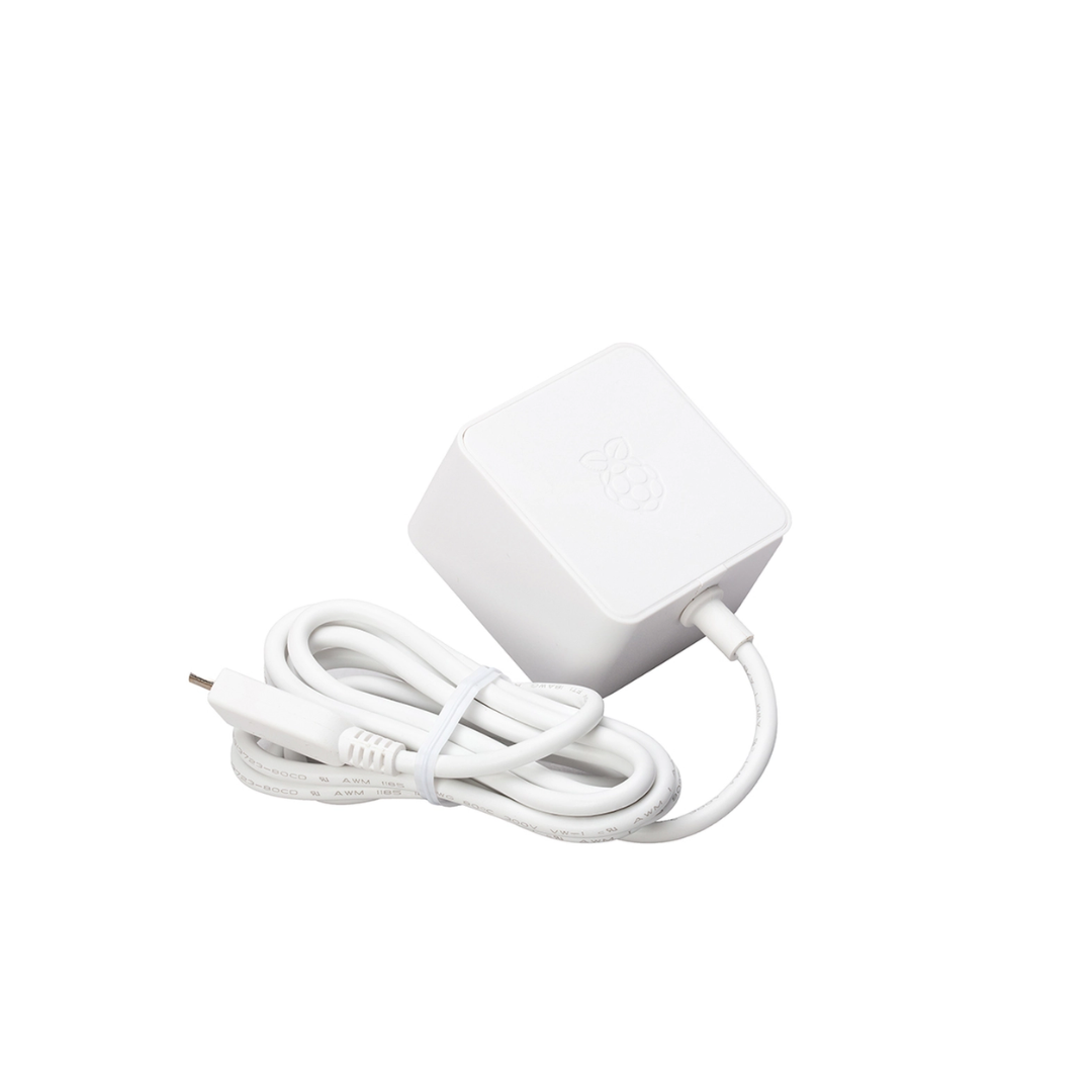 Official Raspberry Pi Pi3/Pi3B+ Micro USB 12.75W Power Supply (White)