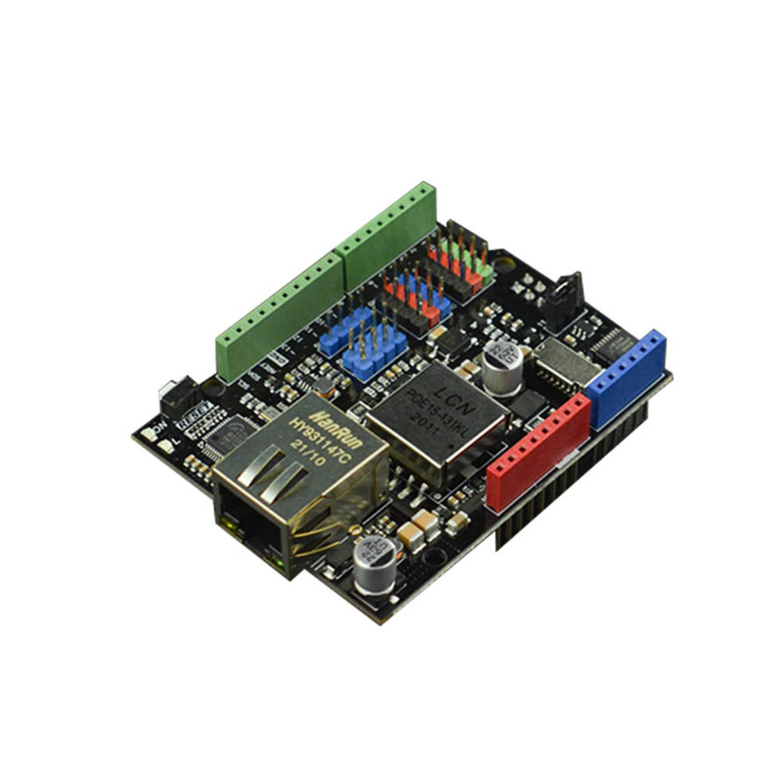 Ethernet and PoE Shield for Arduino - W5500 Chipset